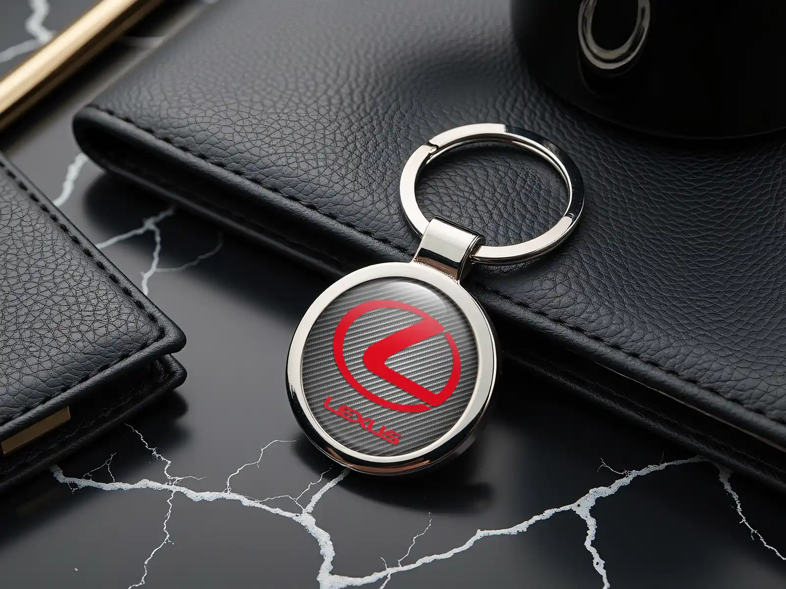 Lexus Hund Schlüsselanhänger Süß Robust Metall